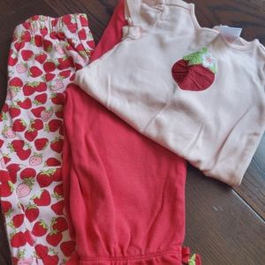 Gymboree Strawberry Patch outfit
